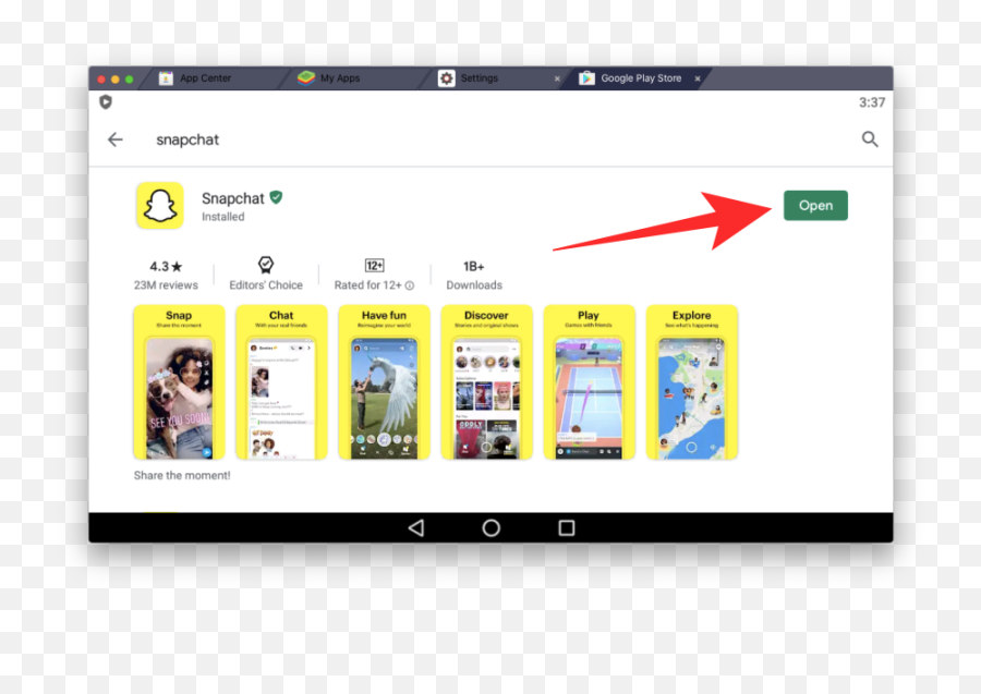 How To Snapchat - Bystep Guide With Screenshots Technology Applications Png,Blue Icon Snapchat