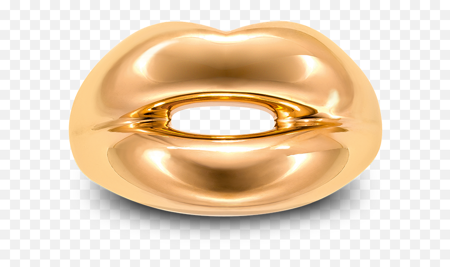 Red Or Yellow Gold Png Lip Ring