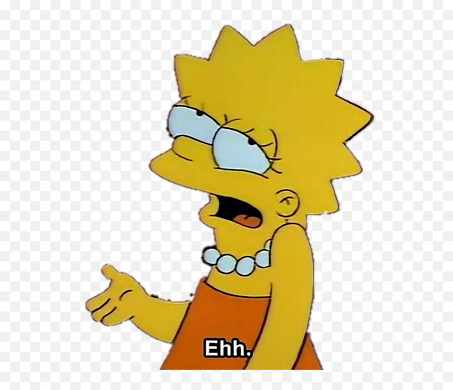 Clipart Simpsons - Lisa Simpson Aesthetic Transparent Png,Lisa Simpson Png