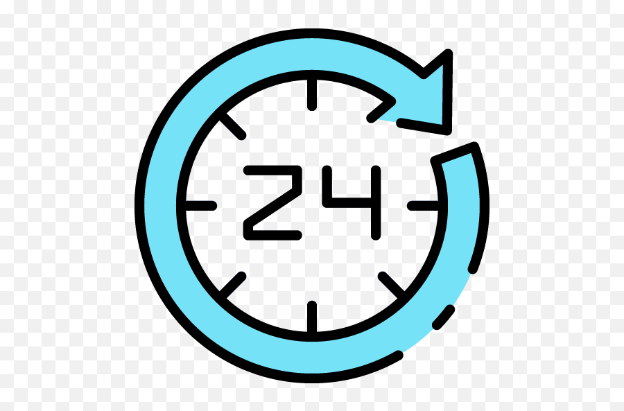 24 Hours Icon Png Color - Sophos Safeguard Icon,Hours Icon Png