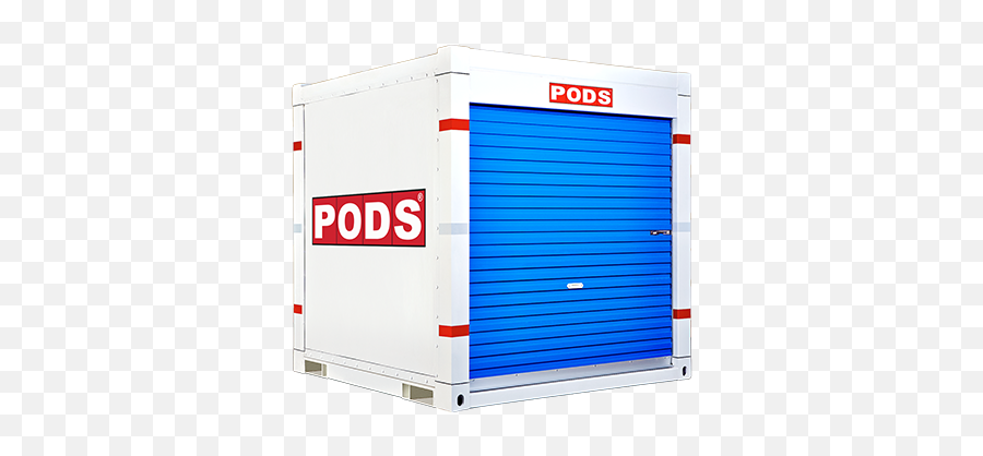 Rent Shipping Container Storage Commercial Units - Pods 7 Foot Container Png,Container Png