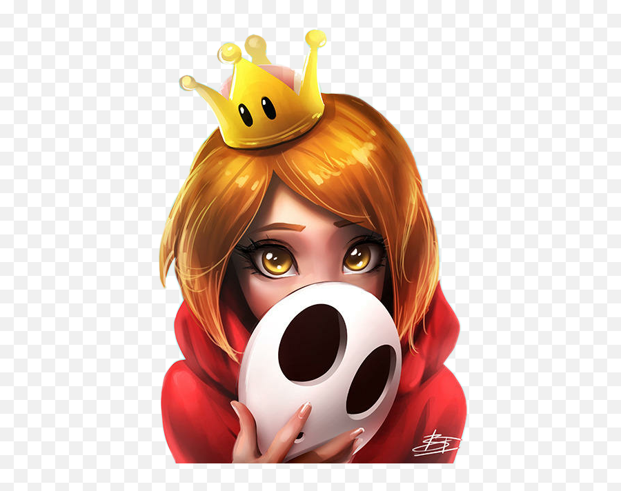 Largest Collection Of Free - Toedit Shyguy Stickers Nintendo Fanart Png,Bowsette Icon