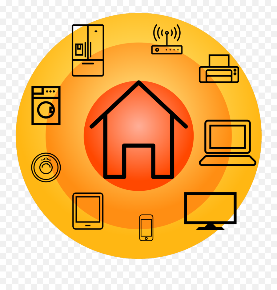 How To Secure Your Home Network - Black Hills Information Dot Png,Network Hub Icon