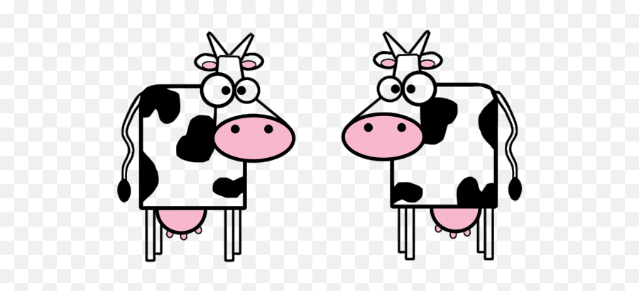 Cartoon Cows Png Svg Clip Art For Web - Download Clip Art Clipart Cows,Cartoon University Icon