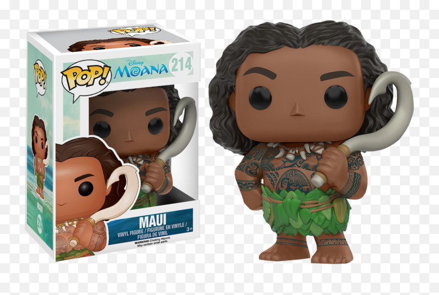 Maui Vinyl Figure - Funko Pop Moana Png,Maui Moana Png