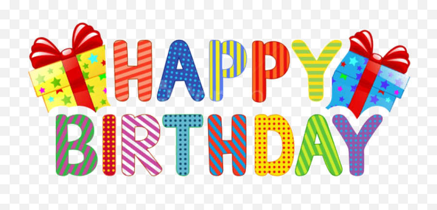 Happy Birthday Png Images Transparent - Happy Birthday Transparent Background,Happy Birthday Png Transparent