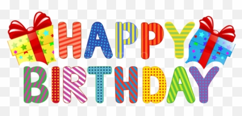 Happy Birthday Png Images Transparent - Background