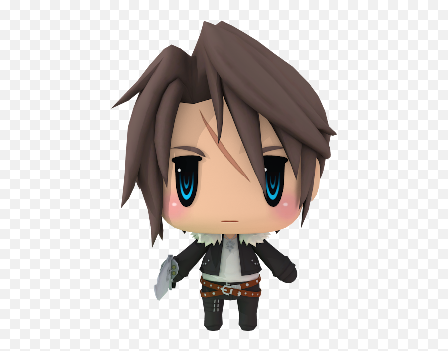 Pc Computer - World Of Final Fantasy Squall The Models World Of Final Fantasy Chibi Png,Final Fantasy Png