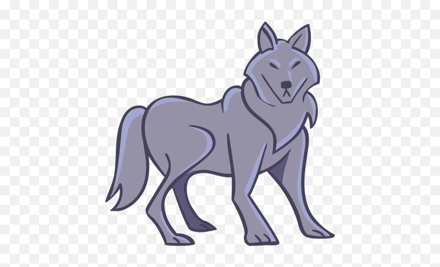 Transparent Png Svg Vector File - Desenhos De Lobos Pretos Deitados,Wolf Transparent