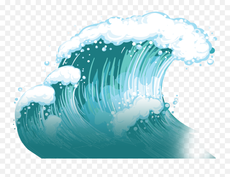 Wind Wave Dispersion Clip Art - Transparent Background Wave Clipart Png,Water Waves Png