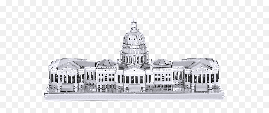 Fascinations Metal Earth 3d Model Diy Kits - Metal Earth Capitol Png,Capitol Building Png