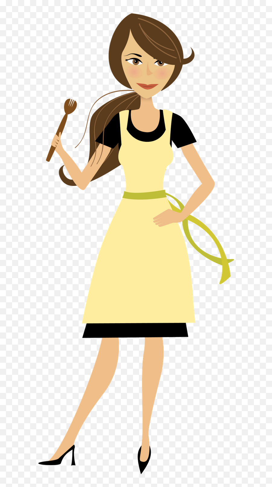 Mom Cooking Clipart Png - Mom Clipart,Cooking Clipart Png