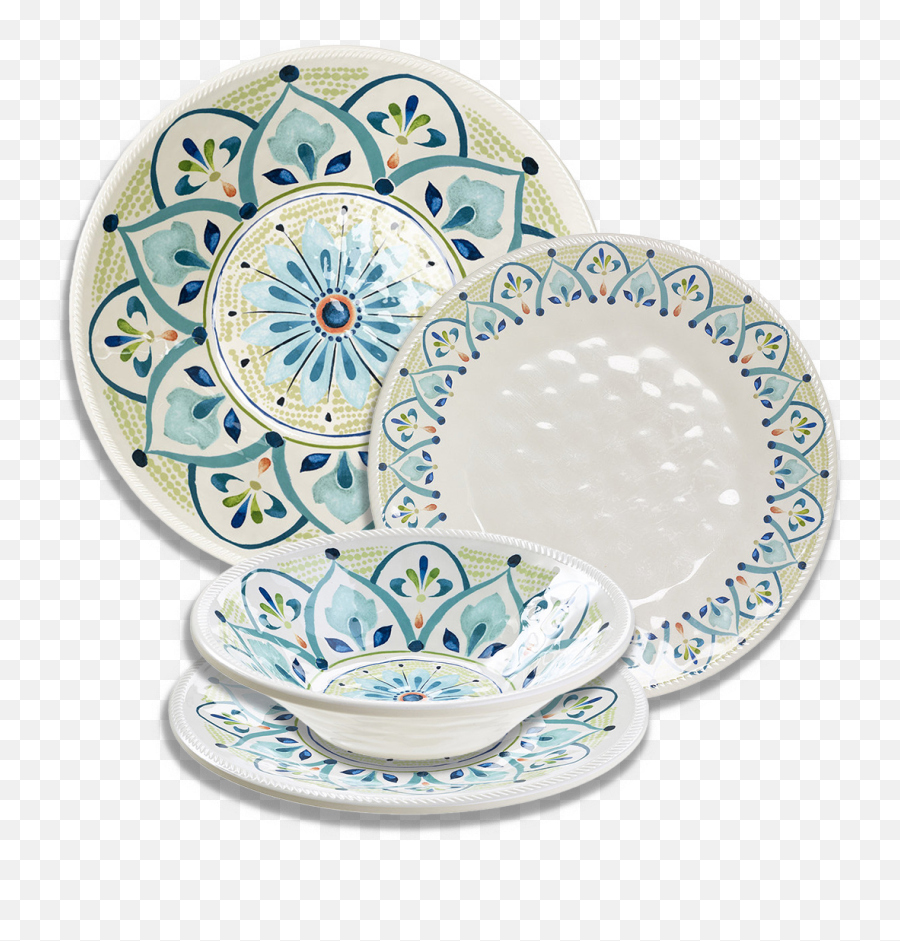 Moroccan Picnic Dinner Set - Dinner Plate Set Png,Dinner Plate Png