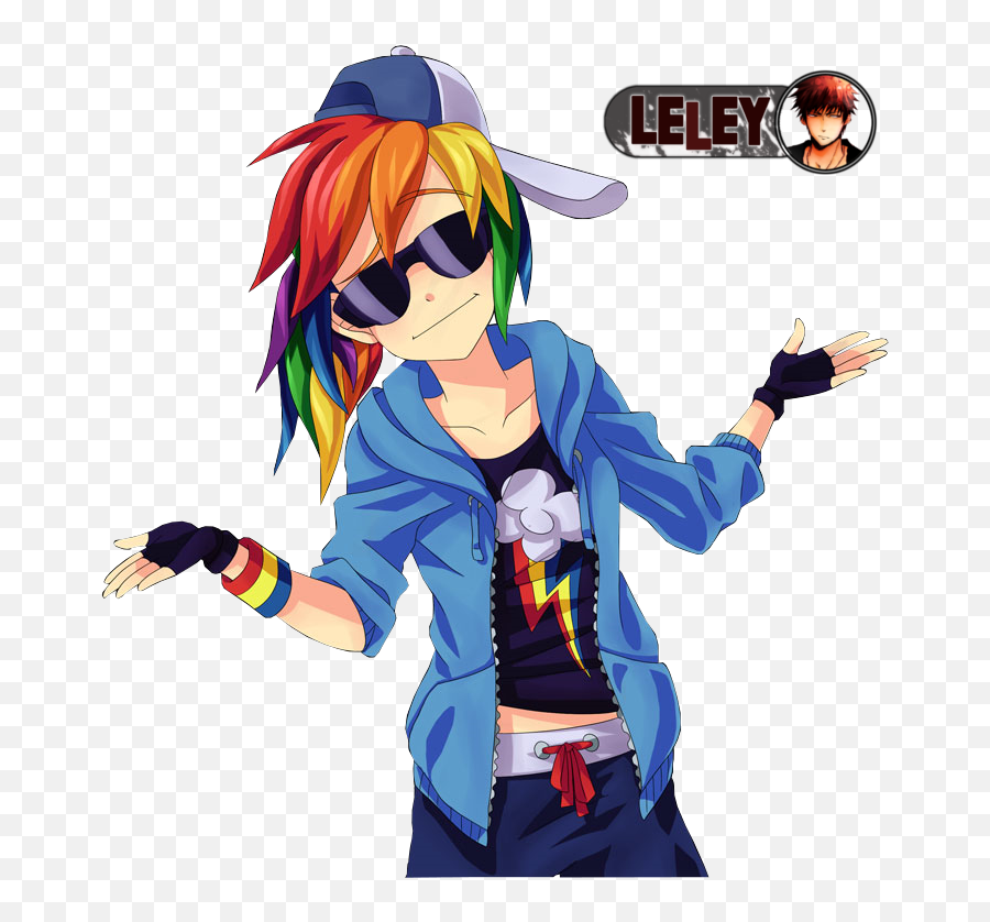 Download Free Png Rainbow Dash Sexy Human - Anime Rainbow Dash Anime Girl,Hot Anime Girl Png
