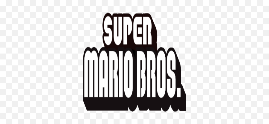 Super Mario Bros Logo - Super Mario Bros Logo Png,Super Mario Brothers Logo