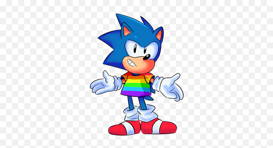 Birthday Hat Clipart Transparent - Sonic The Hedgehog Gay Cartoon Png,Gay Png
