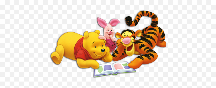 Tigger Transparent Eeyore Piglet - Winnie The Pooh And Friends Reading Png,Winnie The Pooh Transparent Background