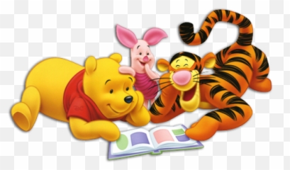 Tigger Transparent Eeyore Piglet - Winnie The Pooh And Friends Reading Png,Winnie The Pooh Transparent Background