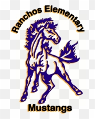 Ranchos Elementary School 200 - Mustang Mascot Clip Art Png,Mustang Mascot Logo