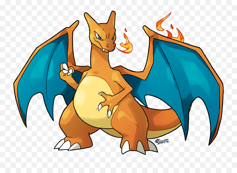 This Charizard Is T H I C U2014 Weasyl - Charizard Cartoon Png,Charizard Png