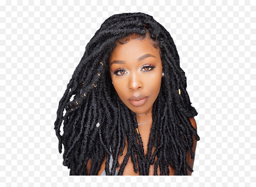 U0027lachau0027 Box Braids Full Lace - Dreadlocks Png,Braids Png