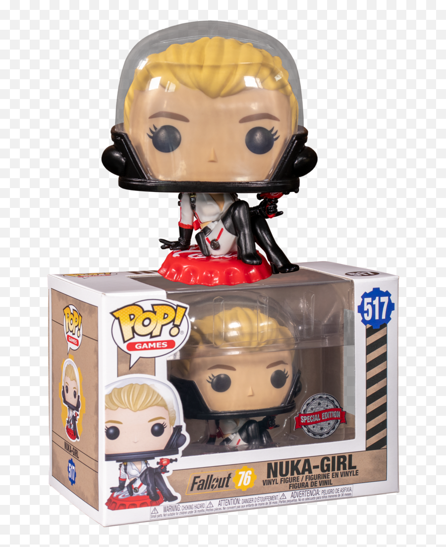 Fallout 76 - Nukagirl Pop Vinyl Figure Exclusive Nuka Girl Funko Pop Png,Fallout 76 Png
