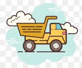 Dump Truck Icon - Free Download PNG and Vector Clip Art