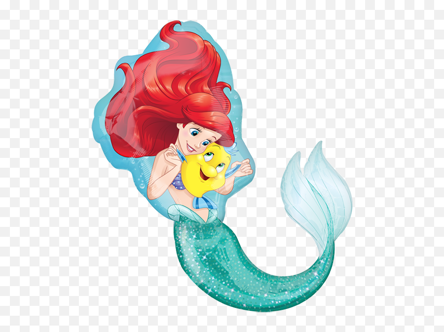 Download Little Mermaid Png Image With No Background - Little Mermaid Ariel And Flounder,Mermaid Png