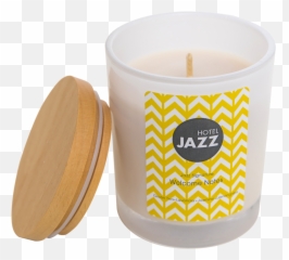 Jazz Signature Welcome Notes Candle U2014 Hotel Home - Necessaire Para Lembrancinha De Maternidade Png,Jazz Png