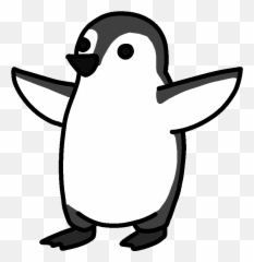 Download Hd Penguin - Cartoon No Background Cute Homemade Birthday Card png