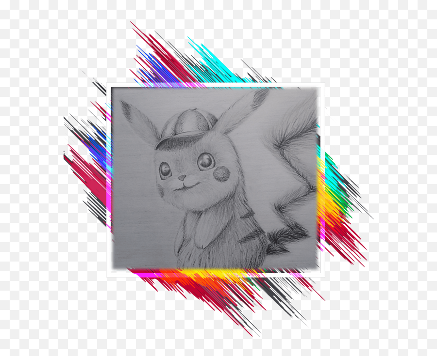 Drawing Detective Pikachu - Sketch Png,Detective Pikachu Png