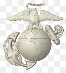 First Marine Corps Emblem Cnc Military Emblems - Eagle Globe And Anchor 3d Model Png,Eagle Globe And Anchor Png