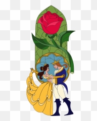 The Beast Png Transparent Images - Beauty And The Beast Disney Flower,Beauty And The Beast Transparent