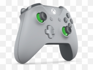Xbox One Controller Game Controllers - Grey And Green png