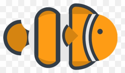 Clown Fish Vector Svg Icon - Freshwater Logos Png