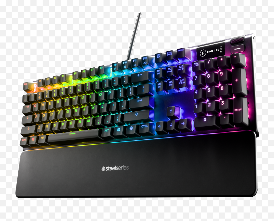 Steelseries 64532 Apex 5 Gaming Png Keyboard