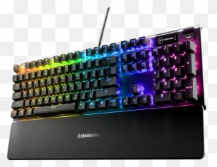 Steelseries 64532 Apex 5 Gaming Png Keyboard