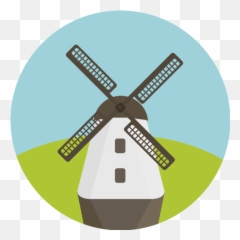 Windmill Vector Svg Icon 14 - Png Repo Free Png Icons Molen Silhouette,Windmill Png
