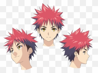 Food Wars Shokugeki No Soma 4 Yukihira Souma Official Art Png