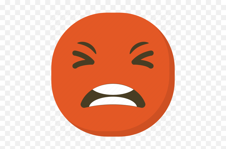Angry Face Emoticon 1 - 512 X 512 Webcomicmsnet Angry Face Png,Angry Mouth Png