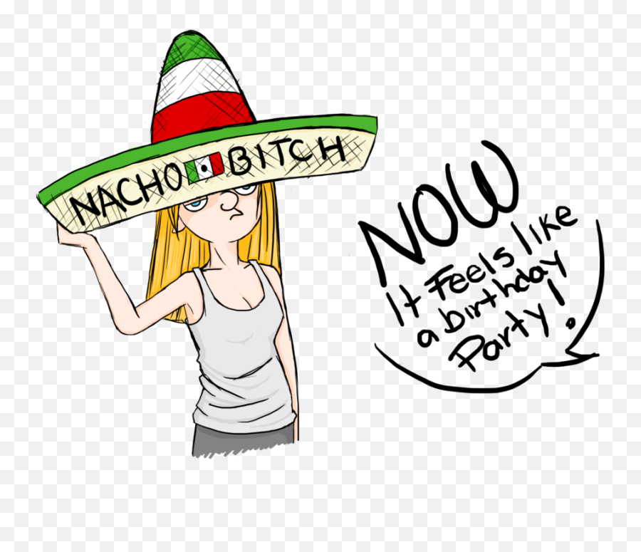 Nacho Clipart Baby Sombrero Transparent - Cartoon Png,Sombrero Transparent