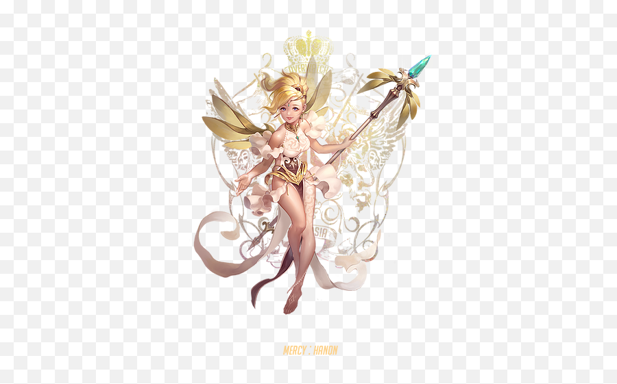 Fantasy Heroes Overwatch Skin Concepts Png Mercy Logo