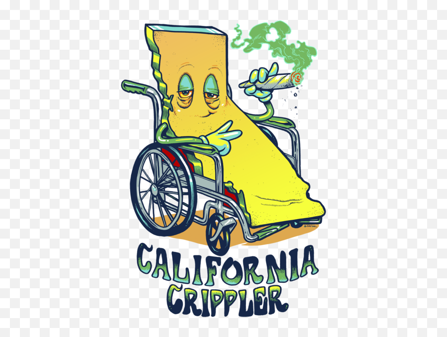 Ca Crippler - Happy Png,Travis Barker Clothing Line Logo