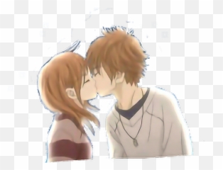 Anime - Imagenes De Anime De Novios Png,Beso Png