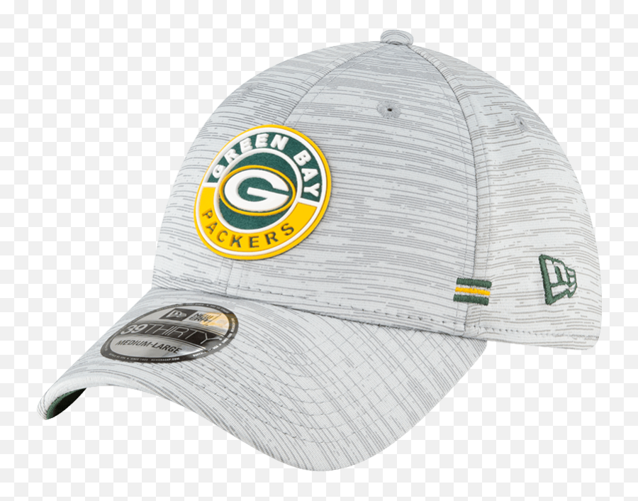 Menu0027s Green Bay Packers New Era Gray 2020 Nfl Sideline Official 39thirty Flex Hat - Green Bay Packers Cap 2020 Png,Green Bay Packers Png