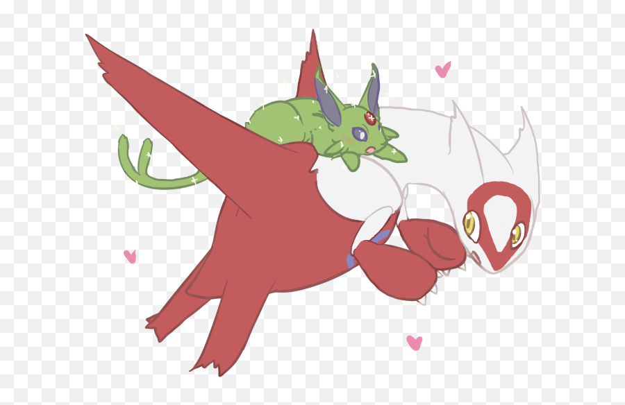 Valentinesday2015 Latias U0026 Shiny Espeon Pokécharms - Mythical Creature Png,Espeon Transparent