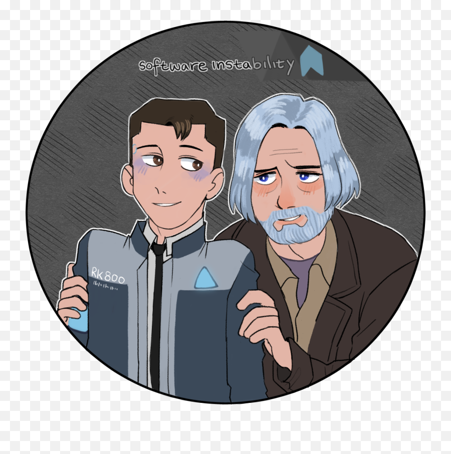 Detroit Become Human Buttons Sold By Hello Hal - Vitrazh Png,Detroit Become Human Transparent