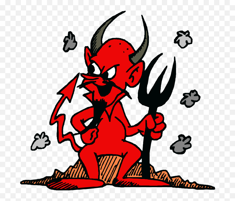 Cartoon Devil N2 Free Image - Avon Park Red Devils Png,Devil Eyes Png