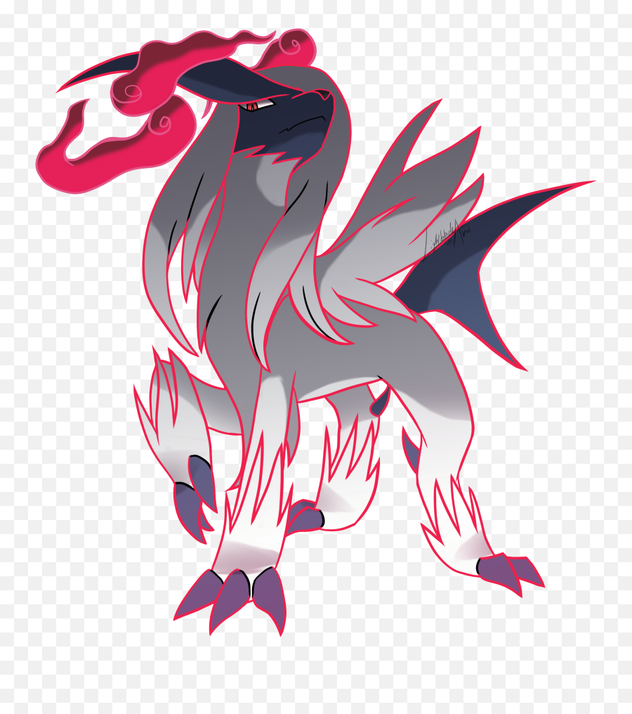 I Designed A G - Max Form For My Favorite Pokemon Mandjtv Favorite Pokemon Is Absol Png,Absol Png