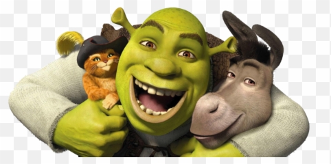 Shrek Png Images Free Download - Shrek Donkey And Cat,Donkey Shrek Png